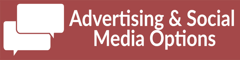 Advertising and Social Media Options HeaderAdvertising and Social Media Options Header