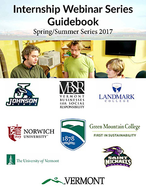 Internship Webinar Series Guidebook 2017