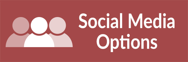 Social Media Options Header