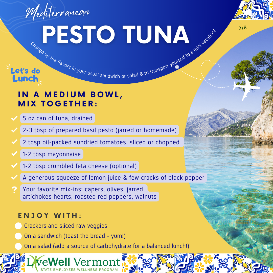 Mediterranean Pesto Tuna