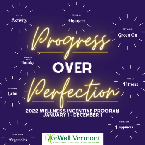 Progress over Perfection 2022 Logo