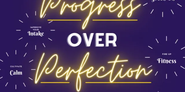 Progress over Perfection 2022 Logo